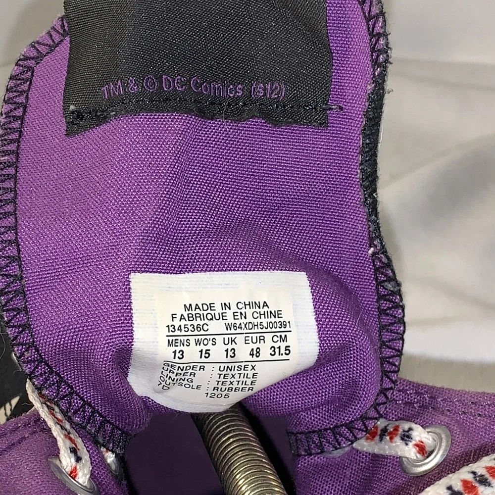 Converse AllStar Chuck Taylor DC Comics ‘The Joker’ High-Top Sneakers